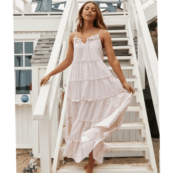 Anthropologie | Dresses | Anthropologie Senorita Maxi Dress Biscuit Gingham | Poshmark Anthropologie | Dresses | Anthropologie Senorita Maxi Dress Biscuit Gingham | Poshmark